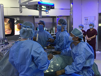 手術見学の様子